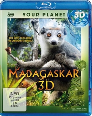 Madagaskar 3D, 1 Blu-ray