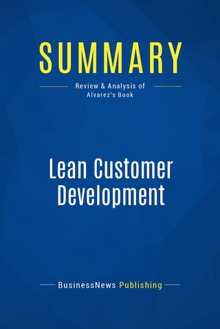 Summary: Lean Customer Development
