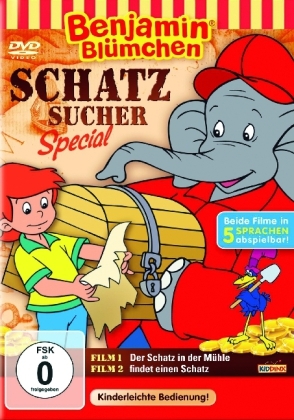 Benjamin Bl&uuml;mchen - Schatzsucher-Special, 1 DVD