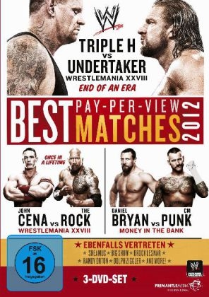 BEST PPV MATCHES 2012, 3 DVDs