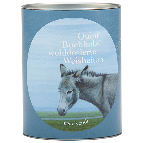 Quint Buchholz Wohldosierte Weisheiten (Puzzle), Verzeihung