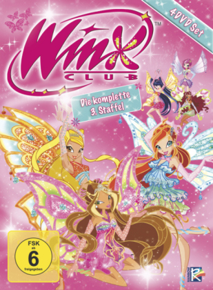 Winx Club - Complete Season. Staffel.3, 4 DVDs