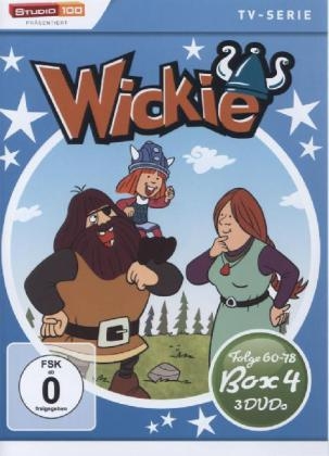 Wickie und die starken Männer. Staffel.4, 3 DVDs