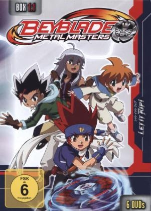 Beyblade Metal Masters. Box.1.1, 6 DVDs