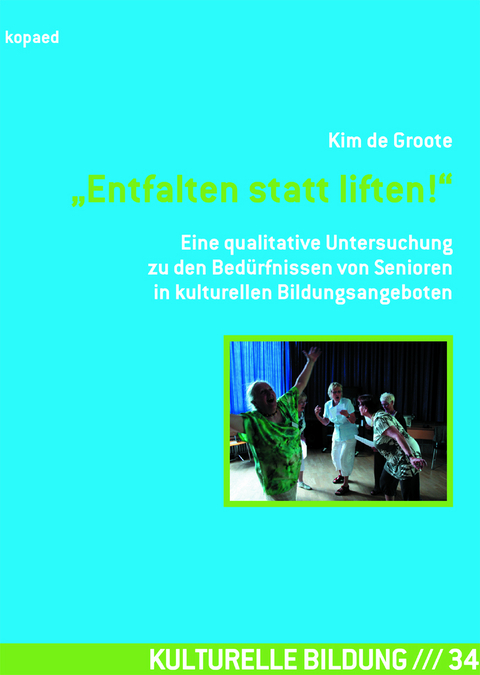 &bdquo;Entfalten statt liften!&ldquo; - Kim de Groote