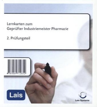 Lernkarten zum Industriemeister Pharmazie
