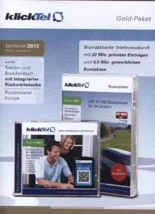 klickTel Gold-Paket Sommer 2013, 1 CD-ROM