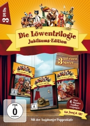 Die L&ouml;wentrilogie Jubil&auml;ums-Edition, 3 DVDs - Max Kruse