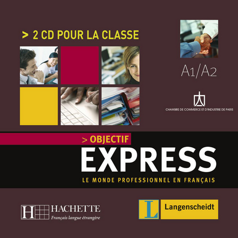 Objectif Express 1 - 2 Audio-CDs