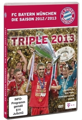 FC Bayern M&uuml;nchen, die Saison 2012/2013, 1 DVD - 