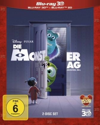 Die Monster AG, 3D Superset, 2 Blu-rays