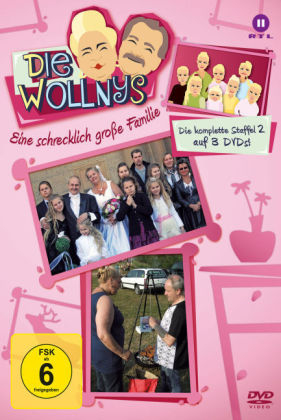 Die Wollnys - schrecklich gro&szlig;e Familie, 3 DVDs