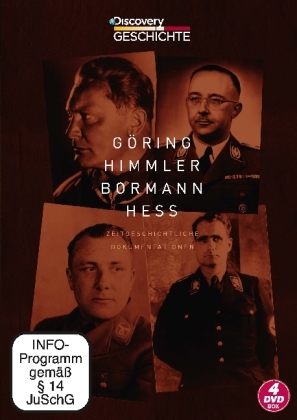 Göring, Himmler, Bormann, Heß, 4 DVDs