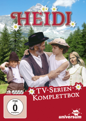 Heidi, Realserie (1978) - Komplettbox, 4 DVDs