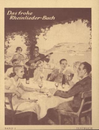 Das frohe Rheinlieder-Buch