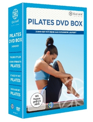 Gaiam Pilates Box, 3 DVDs