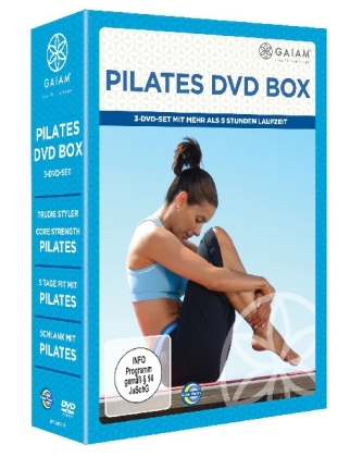 Gaiam Pilates Box, 3 DVDs