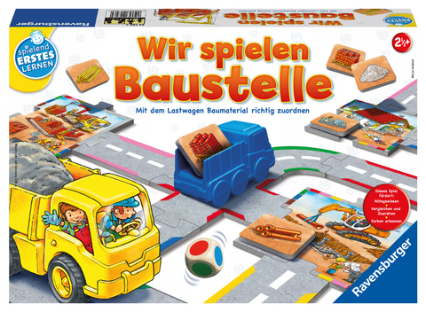 Wir spielen Baustelle - Spiele f&uuml;r Kleinkinder ab 2,5 Jahre - Marco Teubner
