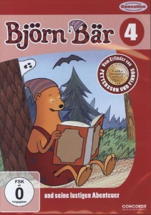Bj&ouml;rn B&auml;r und seine lustigen Abenteuer, 1 DVD. Tl.4