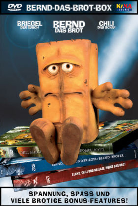 Bernd das Brot Filmbox, 3 DVDs