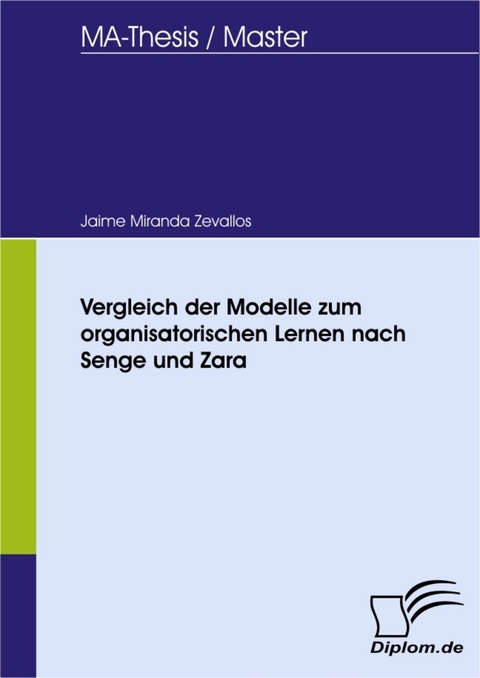Vergleich der Modelle zum organisatorischen Lernen nach Senge und Zara -  Jaime Miranda Zevallos