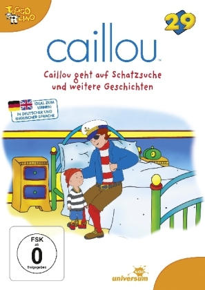 Caillou - Caillou geht auf Schatzsuche und weitere Geschichten, 1 DVD