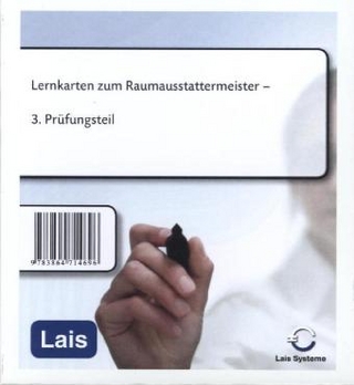 Lernkarten zum Raumausstattermeister