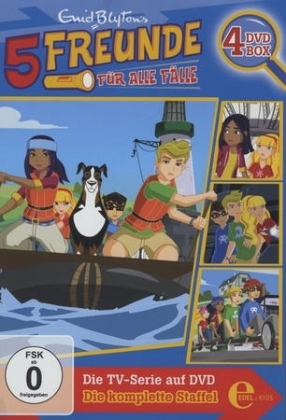 5 Freunde für alle Fälle, Die komplette Staffel, 4 DVDs