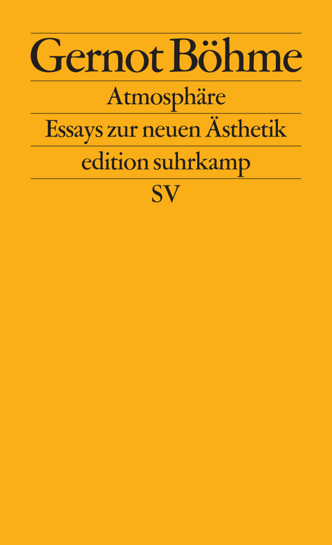 Atmosph&auml;re - Gernot B&ouml;hme