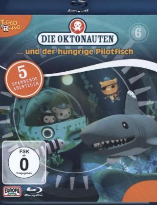 Die Oktonauten und der hungrige Pilotfisch, 1 Blu-ray