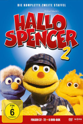 Hallo Spencer, Folge 37-72. Staffel.2, 6 DVDs