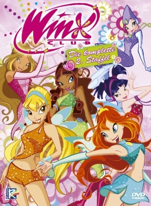 Winx Club - Complete Season. Staffel.2, 4 DVDs