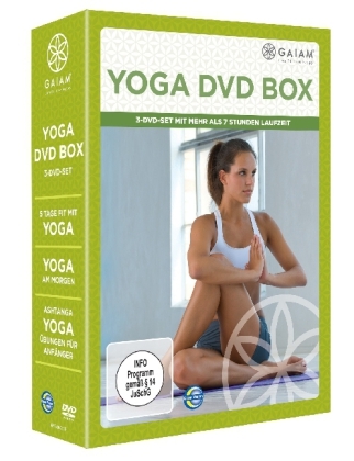 Gaiam Yoga Box, 3 DVDs
