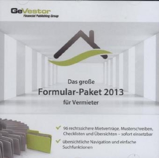 Das große Formular-Paket 2013 für Vermieter