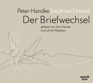 Peter Handke Siegfried Unseld. Briefwechsel