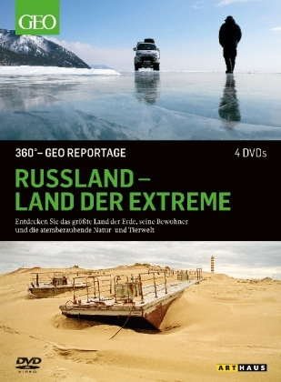 Russland - Land der Extreme, 4 DVDs