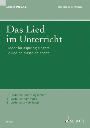 Lied im Unterricht, Hohe Stimme - 