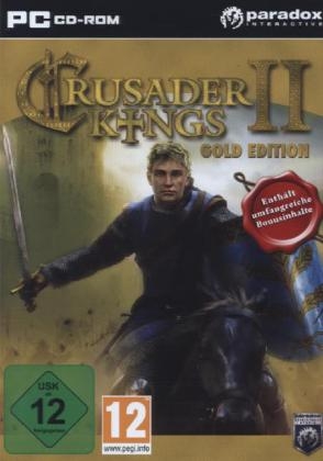 Crusader Kings 2 Gold Edition, 1 CD-ROM
