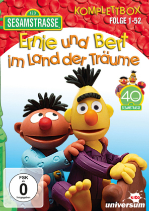 Sesamstraße - Ernie und Bert im Land der Träume Komplettbox, 4 DVDs