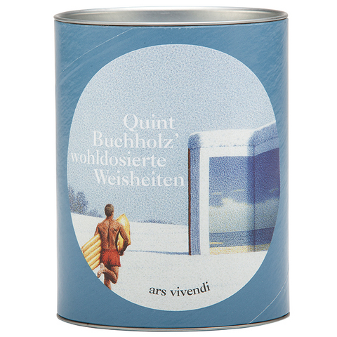 Quint Buchholz Wohldosierte Weisheiten (Puzzle), Lesen