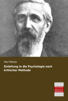 Einleitung in die Psychologie nach kritischer Methode