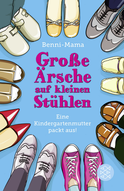 Gro&szlig;e &Auml;rsche auf kleinen St&uuml;hlen -  Benni-Mama