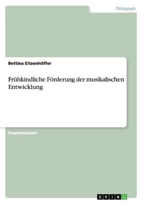 Fr&uuml;hkindliche F&ouml;rderung der musikalischen Entwicklung - Bettina Eitzenh&ouml;ffer