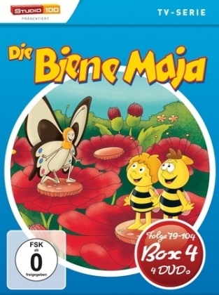Die Biene Maja, Ep.79-104. Box.4, 4 DVDs