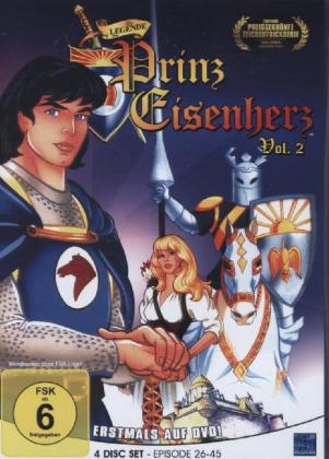 Die Legende von Prinz Eisenherz, 4 DVDs