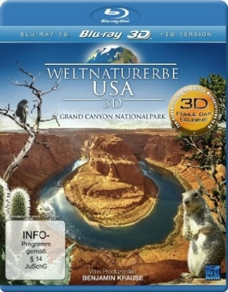 Weltnaturerbe USA 3D - Grand Canyon Nationalpark, 1 Blu-ray