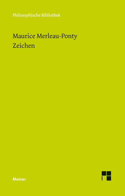 Zeichen - Maurice Merleau-Ponty