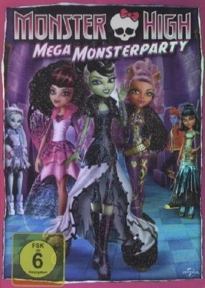 Monster High - Mega Monsterparty, 1 DVD
