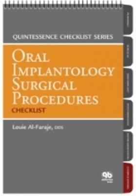 Oral Implantology Surgical Procedures Checklist