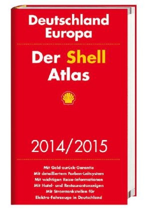 Der Shell Atlas Deutschland, Europa 2014/2015